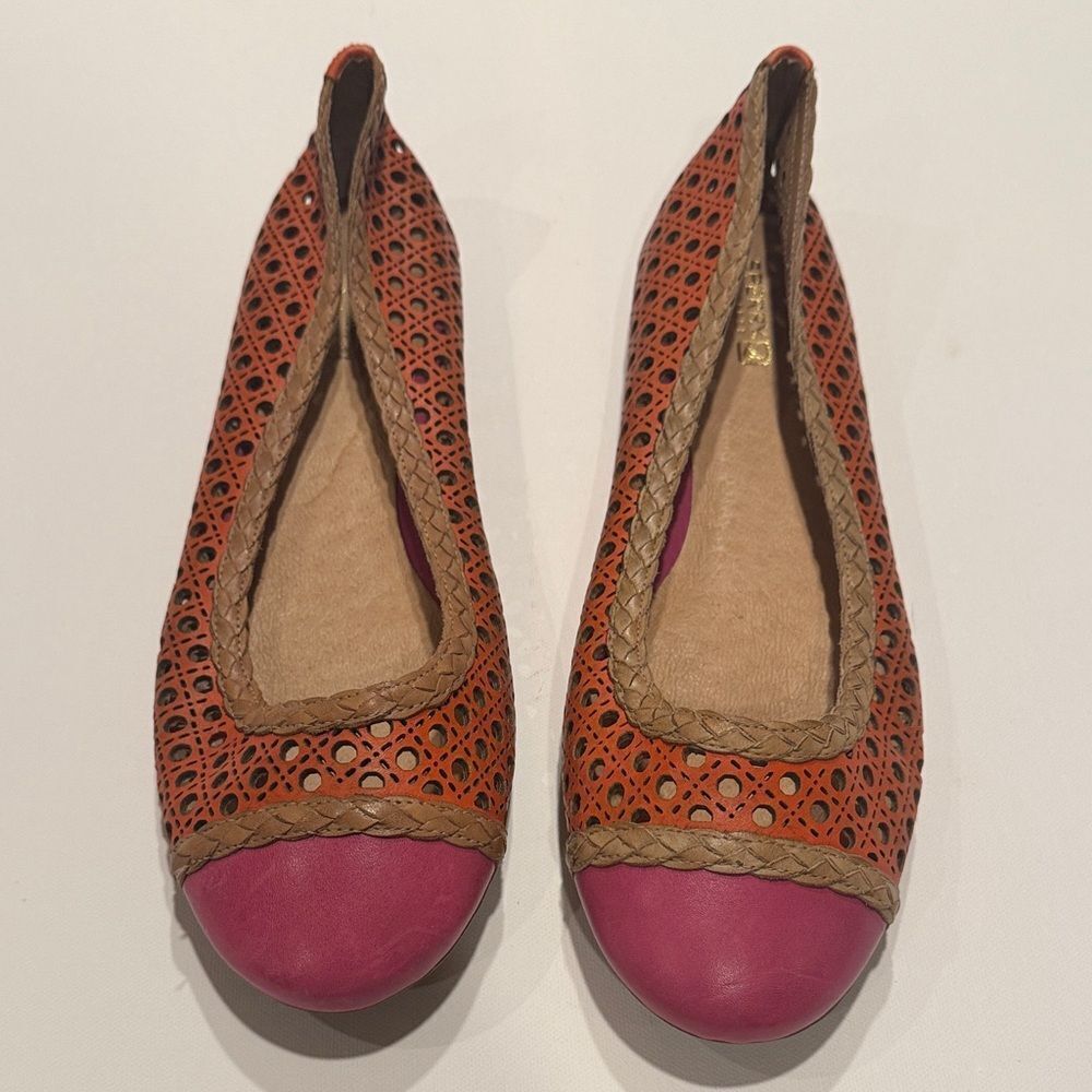 Sperry Orange and Pink Women's Flats